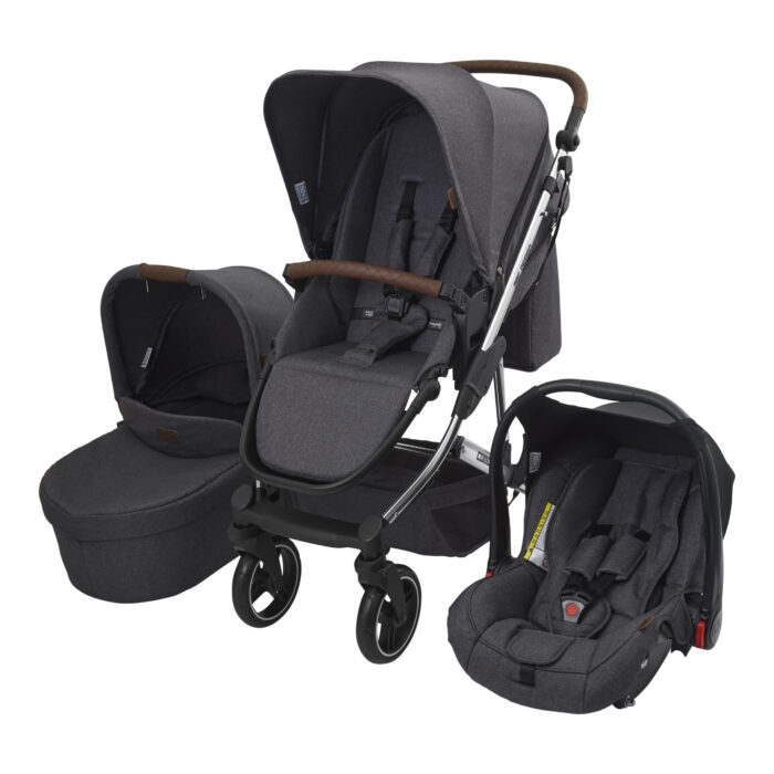 Como 4 Diamond ABC Design - Moisés + Bebê Conforto + Adaptador + Bolsa - Imagem 2