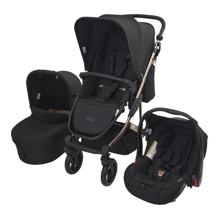 Como 4 Diamond ABC Design - Moisés + Bebê Conforto + Adaptador + Bolsa - Imagem 1